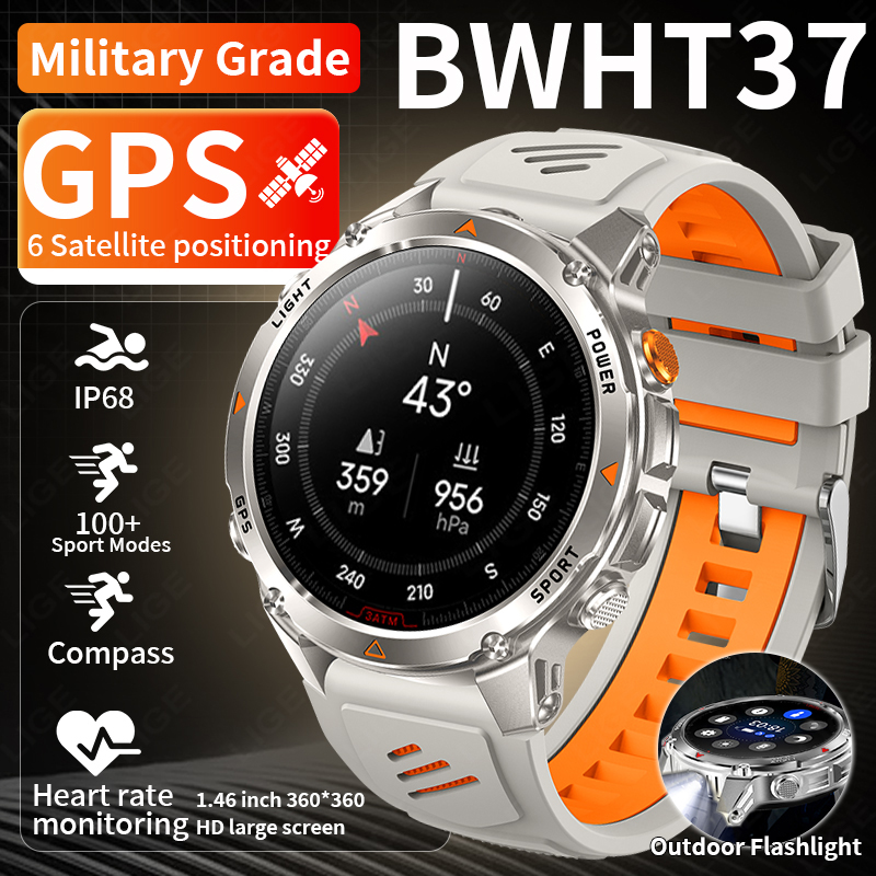 Smartwatches - LIGE robuste GPS piste montre intelligente