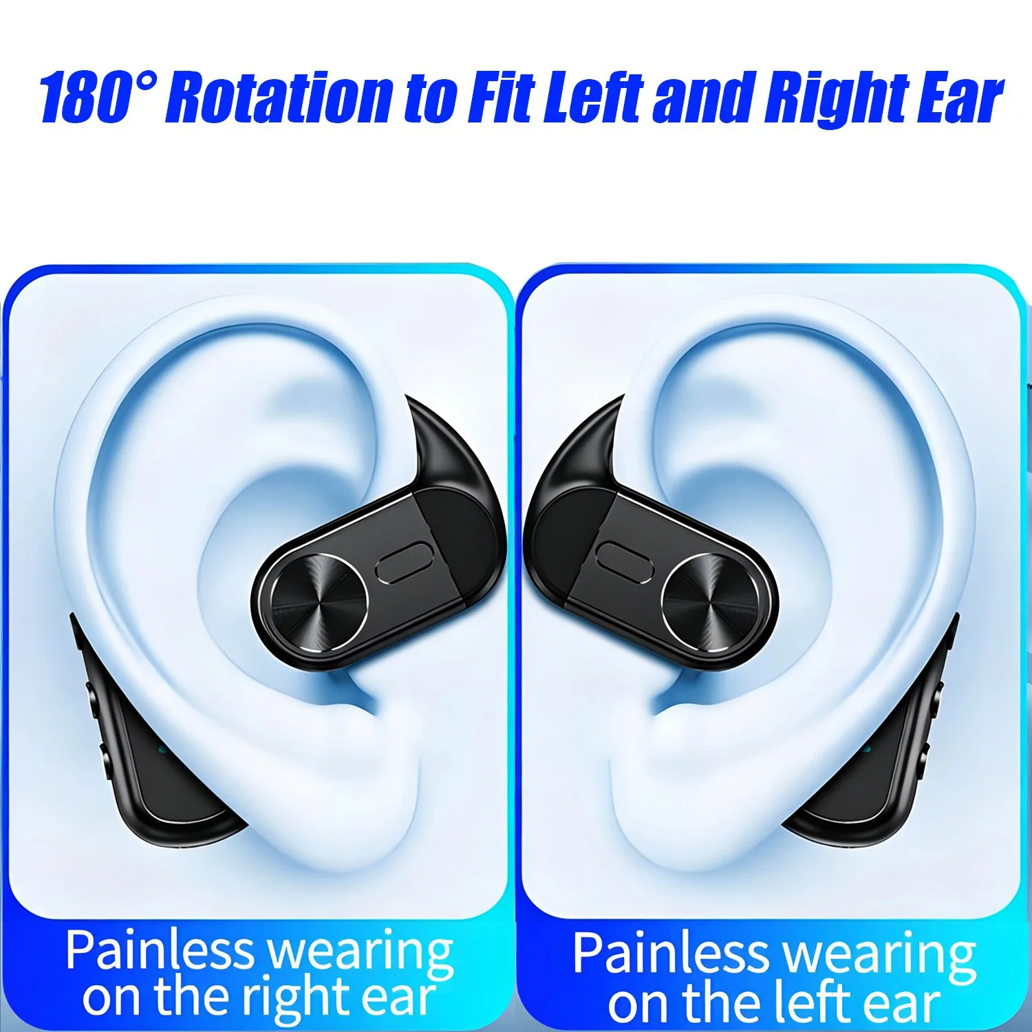 Casque Bluetooth sans fil avec - Bone Conduction Running Headphones avis et prix