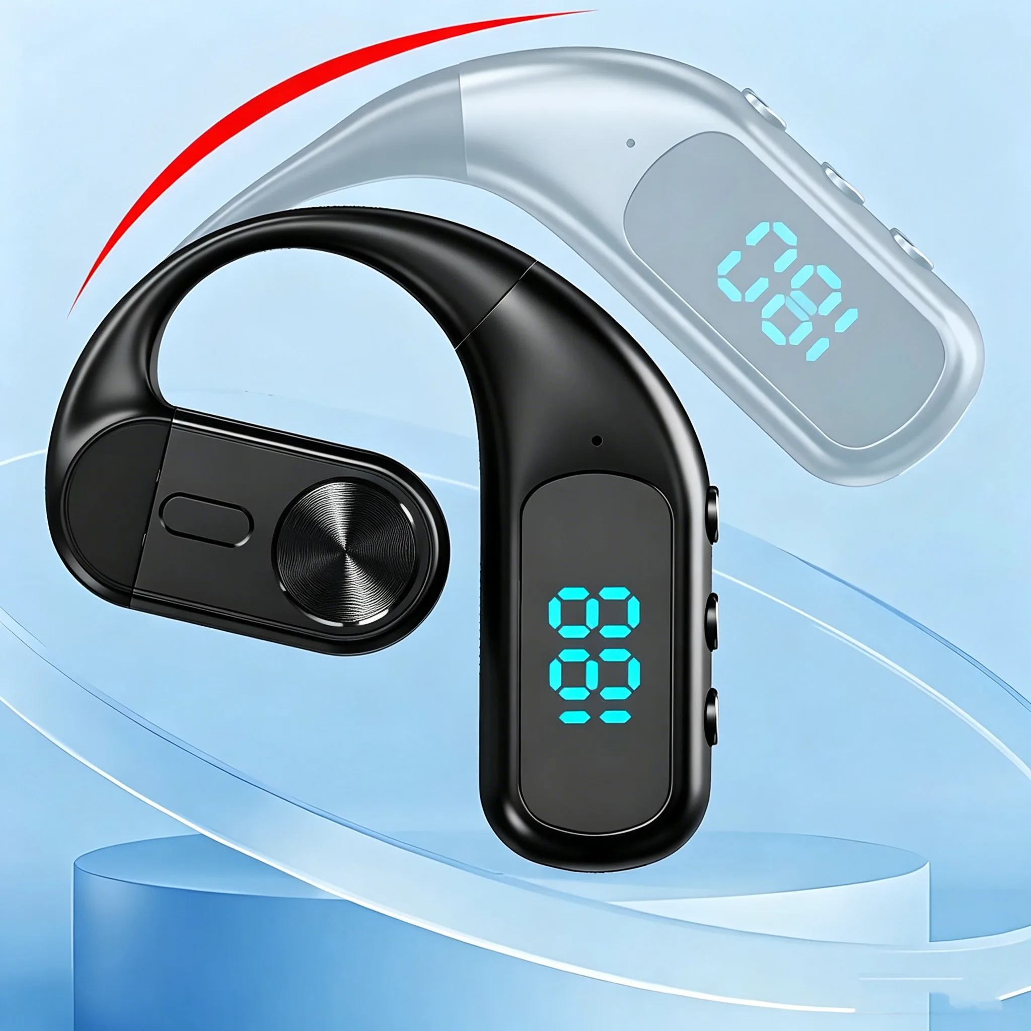 Casque Bluetooth sans fil avec - Bone Conduction Running Headphones avis et prix