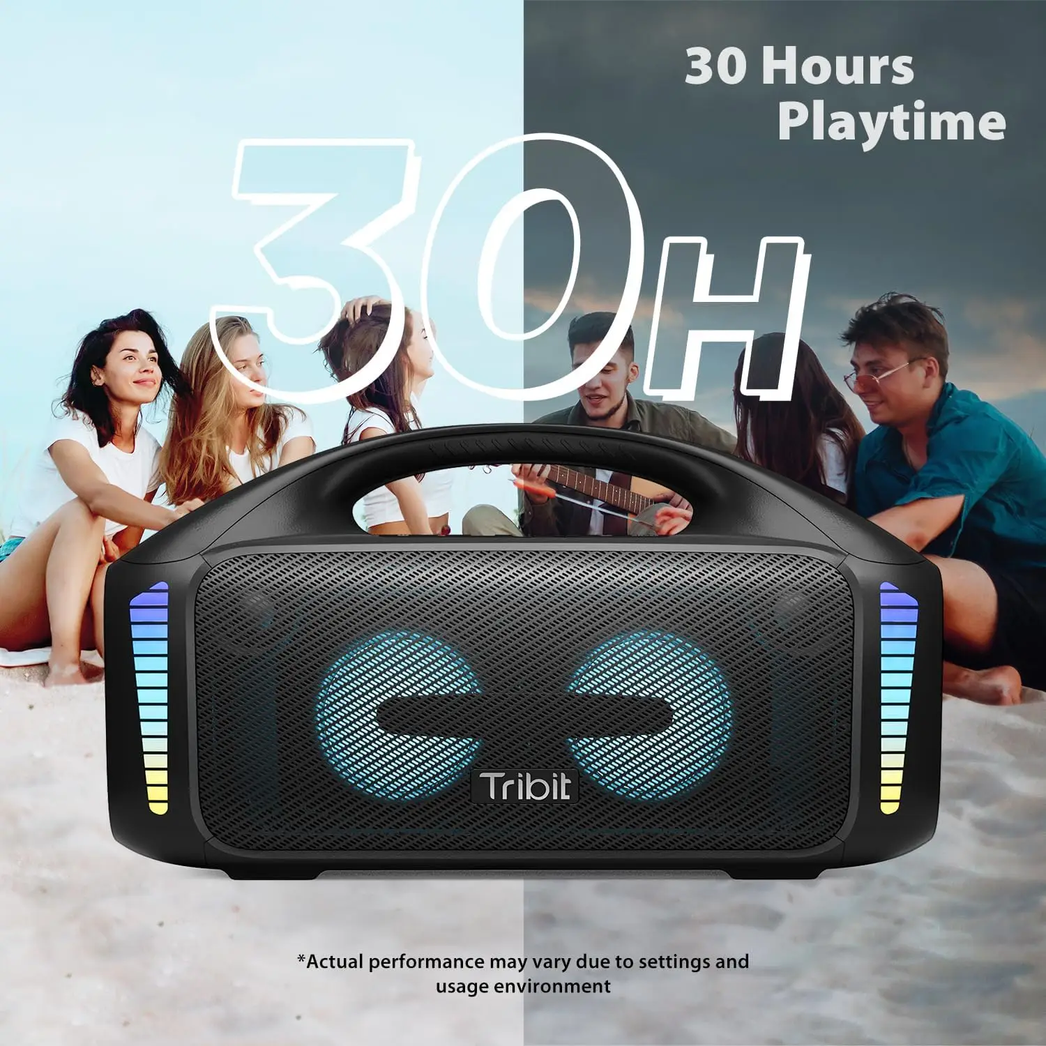 Haut-parleur Bluetooth portabl - Portable Bluetooth Speaker Waterproof Ipx7 avis et prix