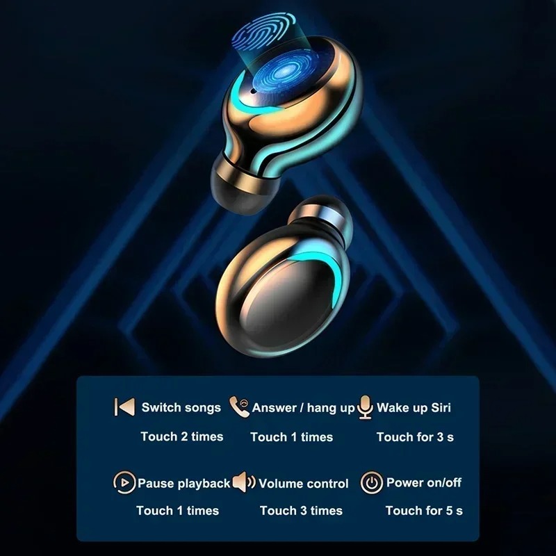 Nouveaux écouteurs Bluetooth F - Tws Earbuds Bluetooth 5.3 avis et prix